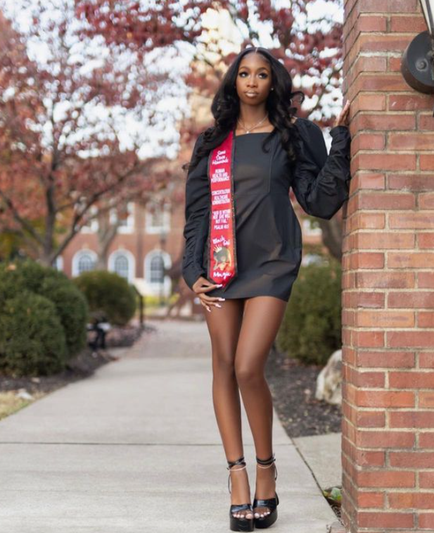 Black Girl Magic Collegiate Graduation Stole w/ Garment Care Bag