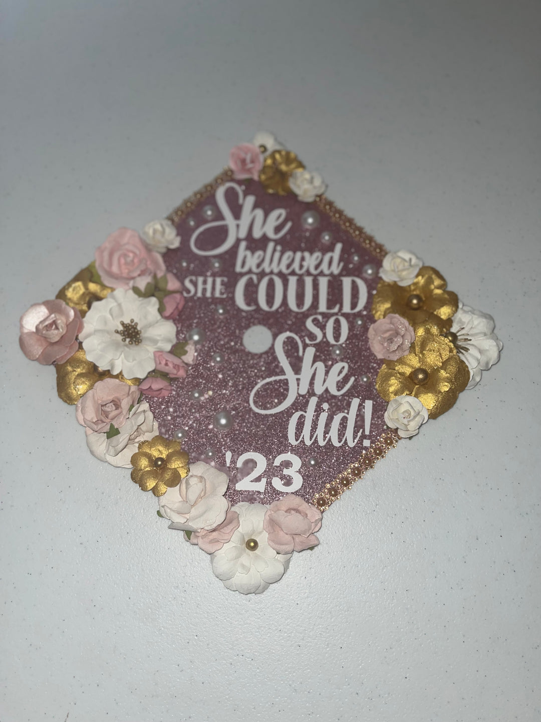 READY TO SHIP: She believed she could so she did Cap Topper