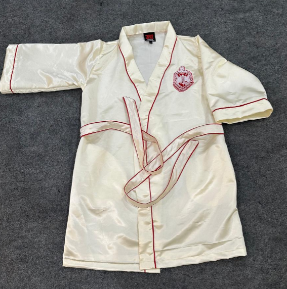 Delta Sigma Theta Robe with Custom Satin Bag